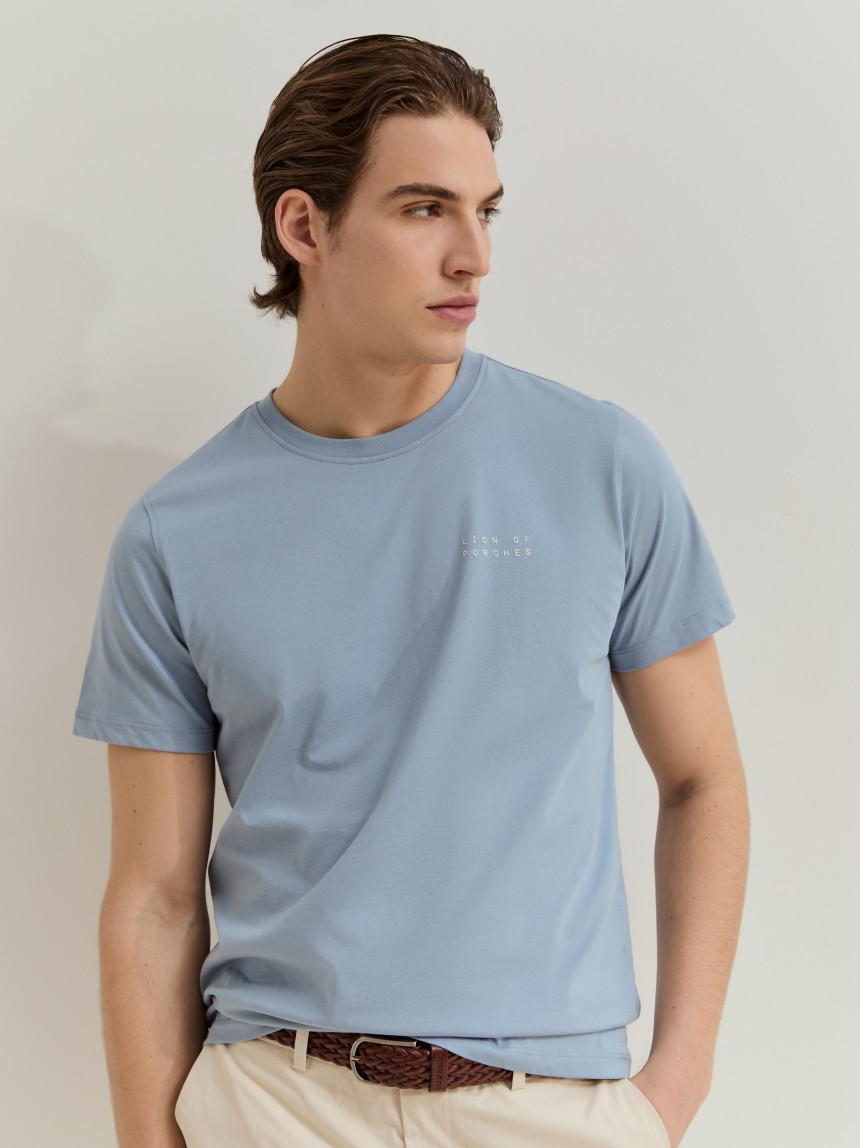 T-shirt em algod�o
