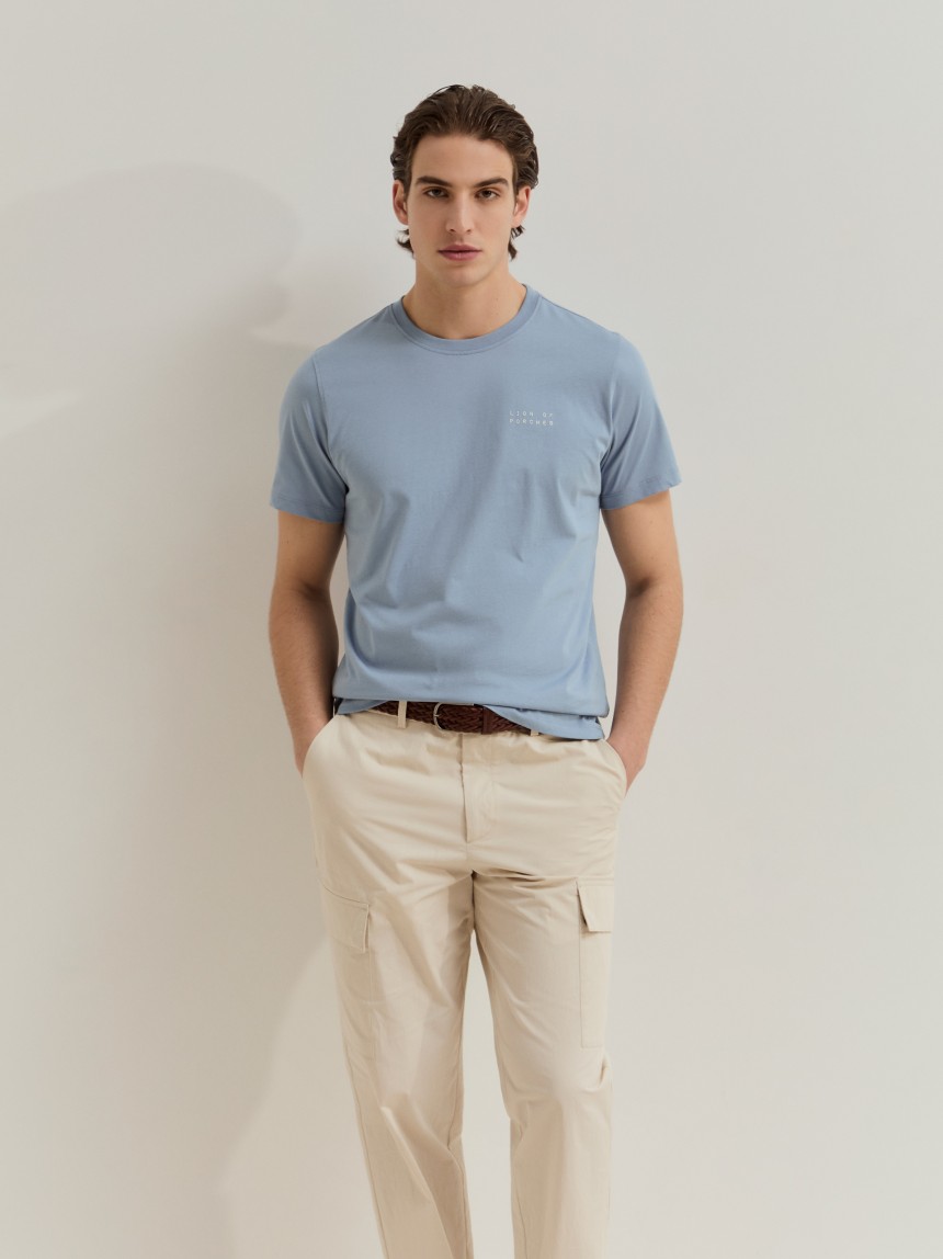 T-shirt em algod�o