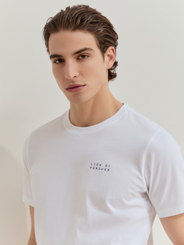 T-shirt em algod�o