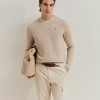 Camisola em malha de algod�o