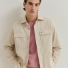 Sobrecamisa com bolsos