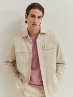 Sobrecamisa com bolsos