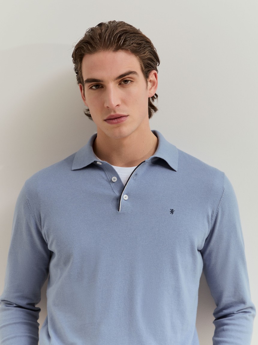 Polo de manga comprida