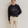 Sweatshirt em algod�o