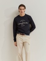 Sweatshirt em algod�o