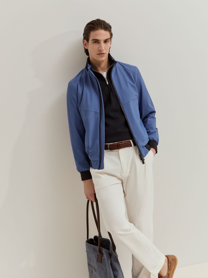 Technical fabric jacket