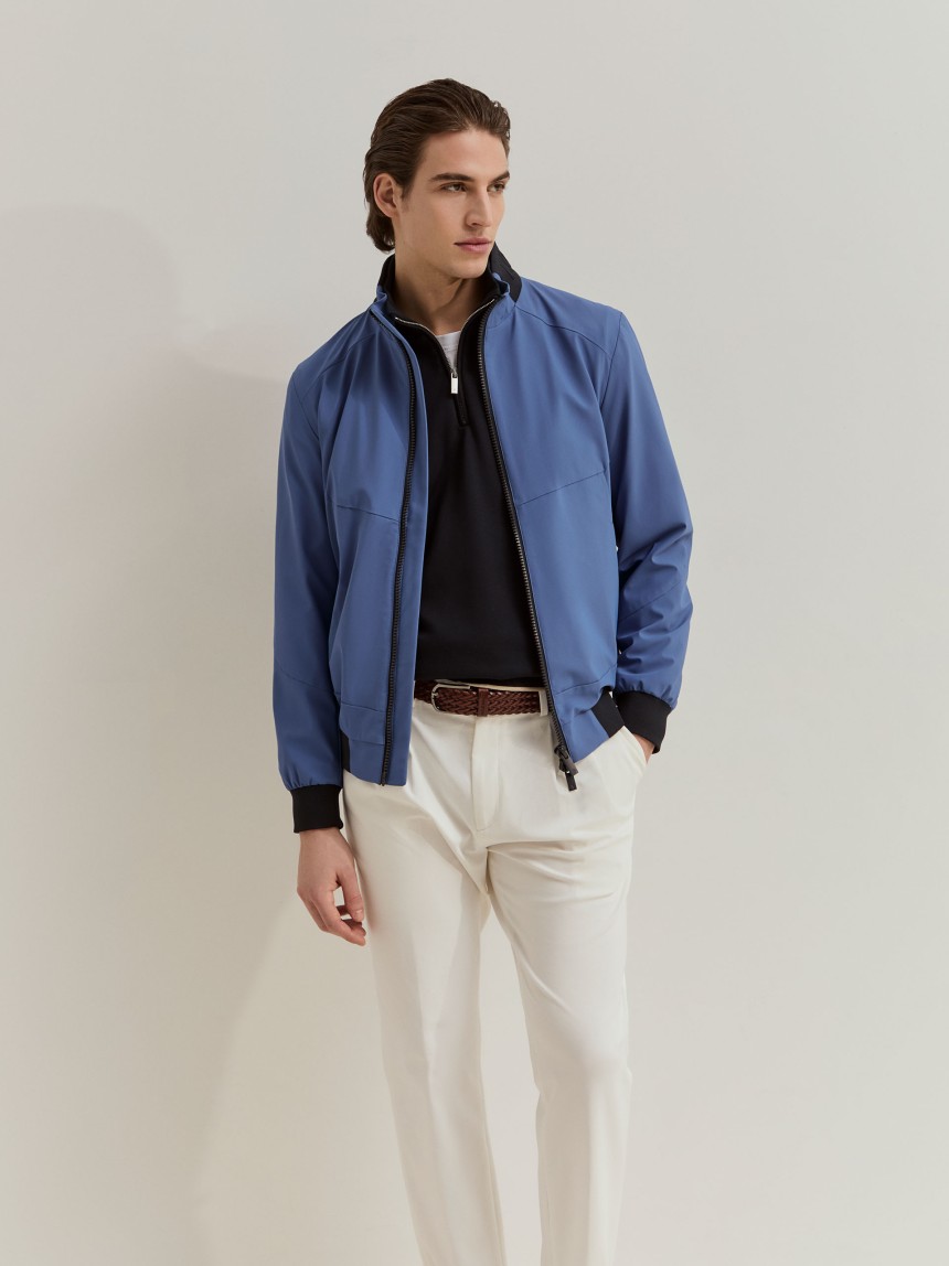 Technical fabric jacket