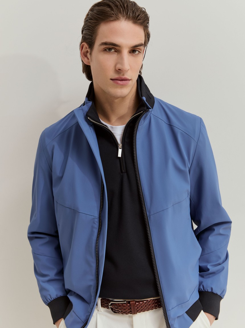 Technical fabric jacket