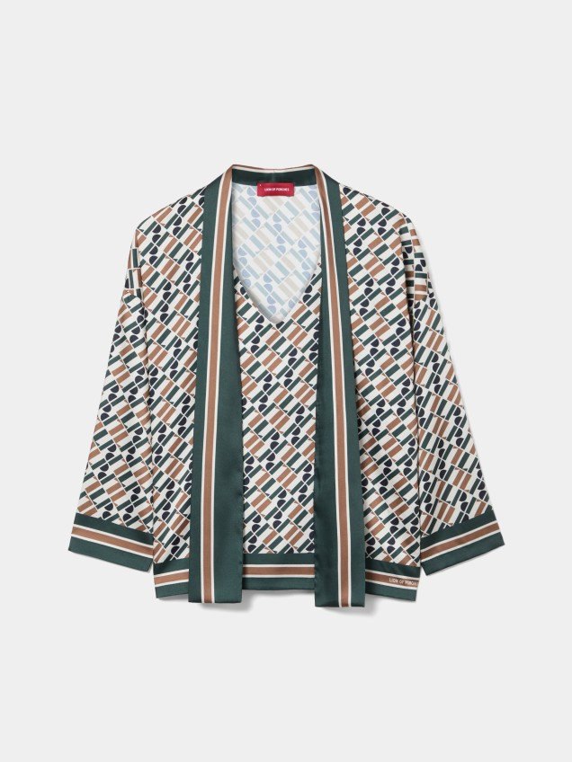 Blusa holgada con lazo - Image product