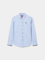 Camisa cl�ssica em algod�o