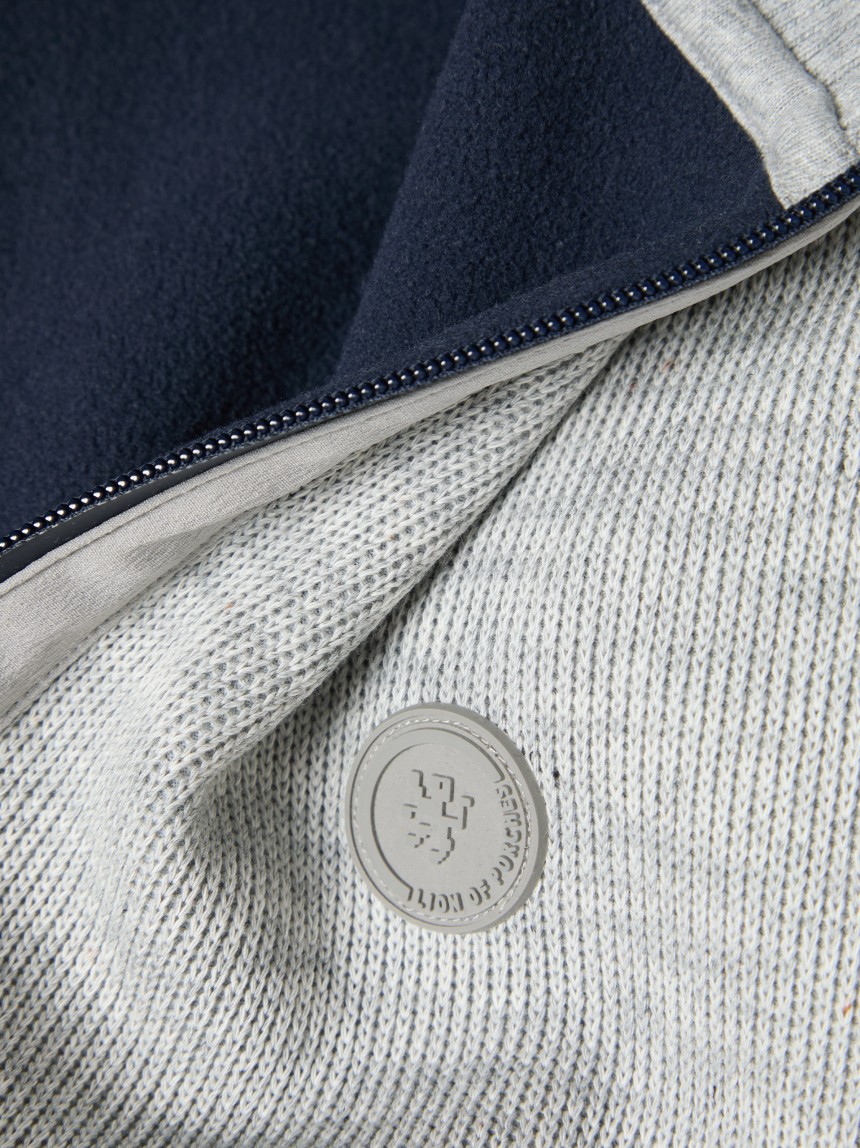 Chaqueta de punto cardado