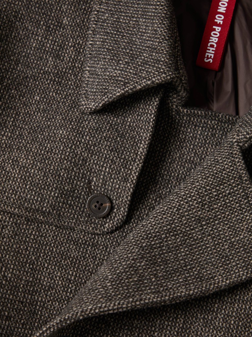 Overcoat with belt