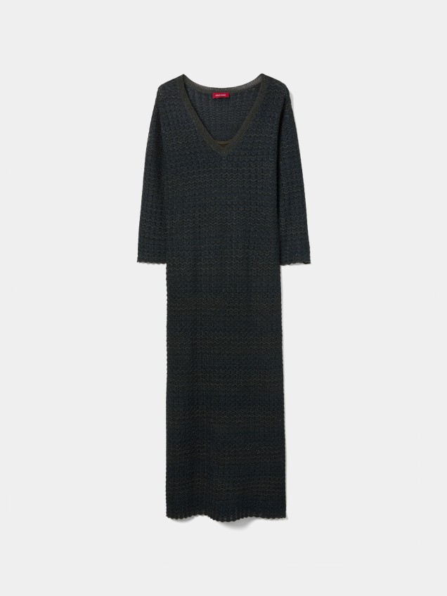 Vestido de malha com brilho - Image product