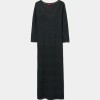 Shimmering knitted dress