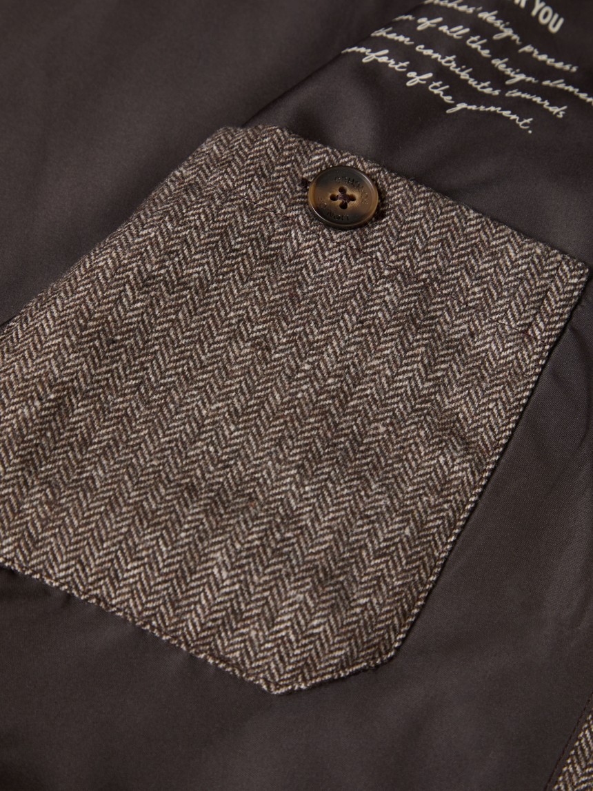 Sobrecamisa con bolsillos