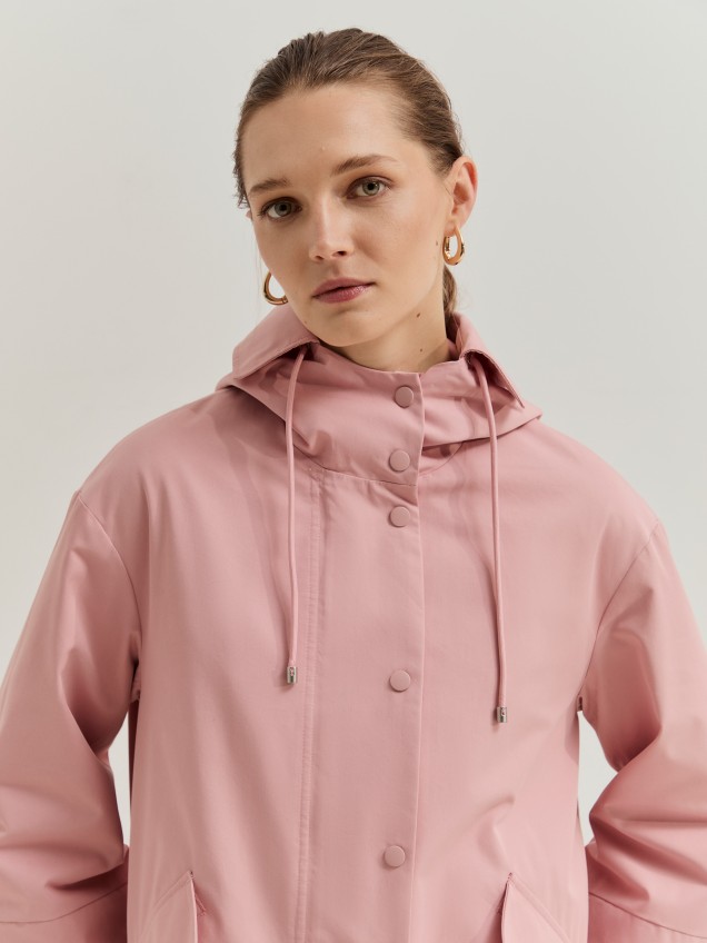 Parka com capuz