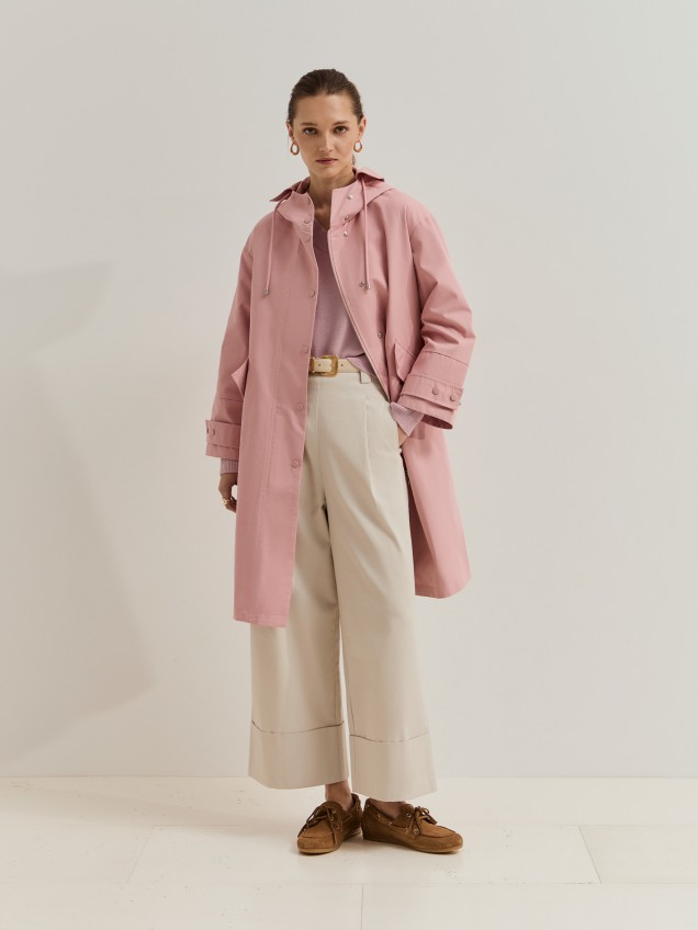 Parka com capuz