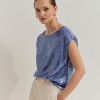 Camiseta con lentejuelas