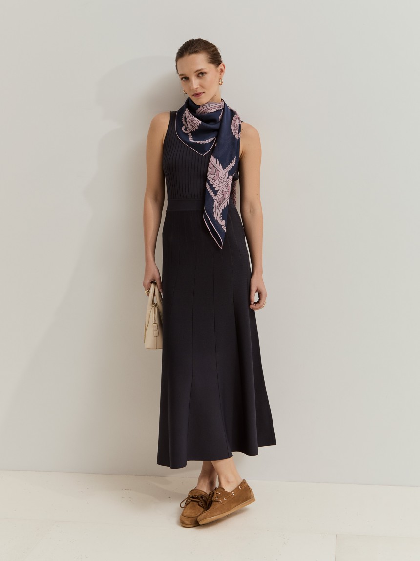 Vestido em malha