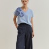T-shirt with flowers
