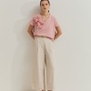 Camiseta con flores