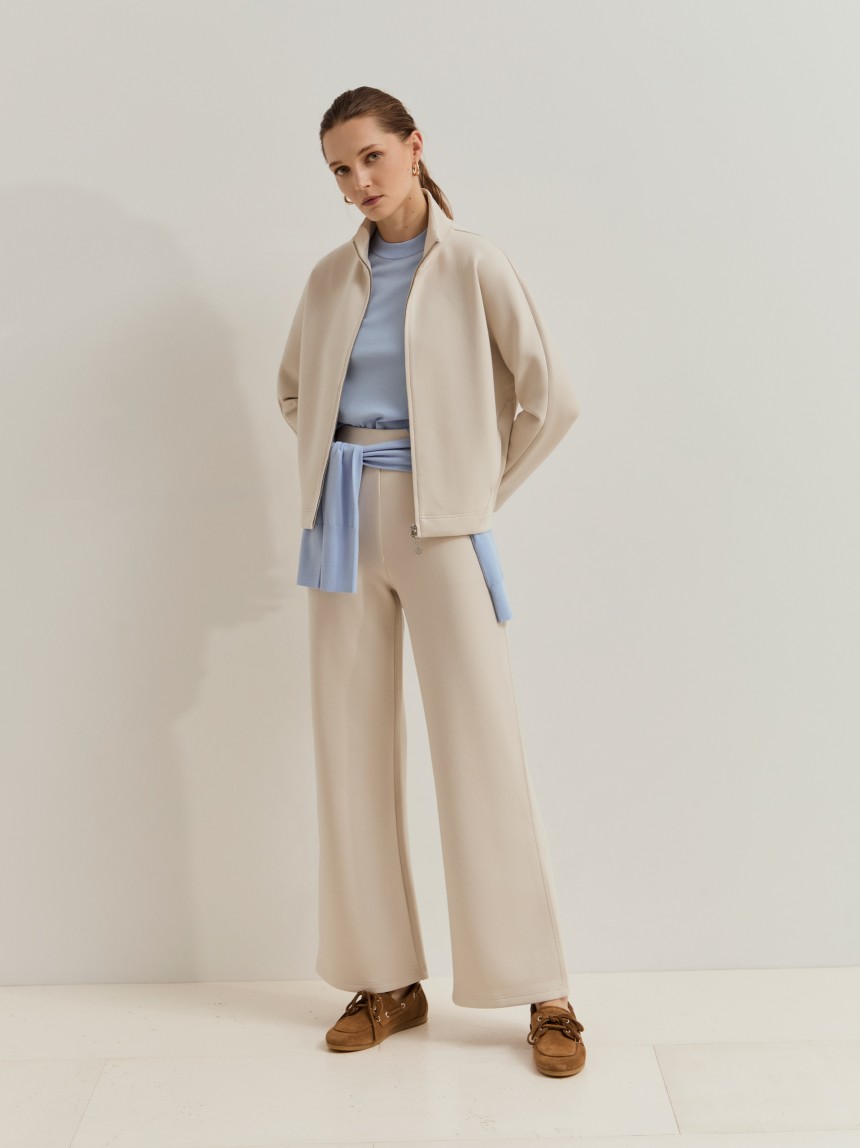 Knit trousers