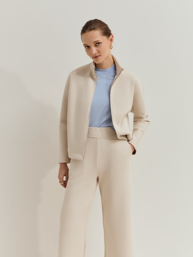 Knit trousers