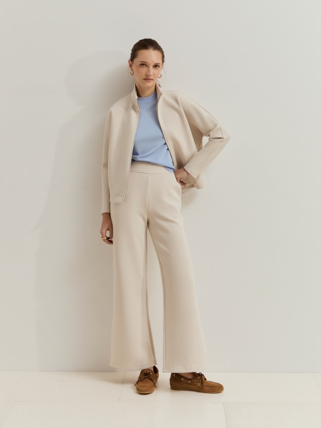 Knit trousers