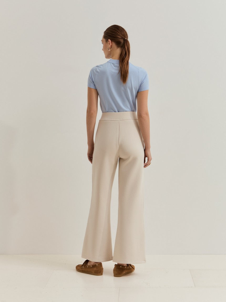 Knit trousers