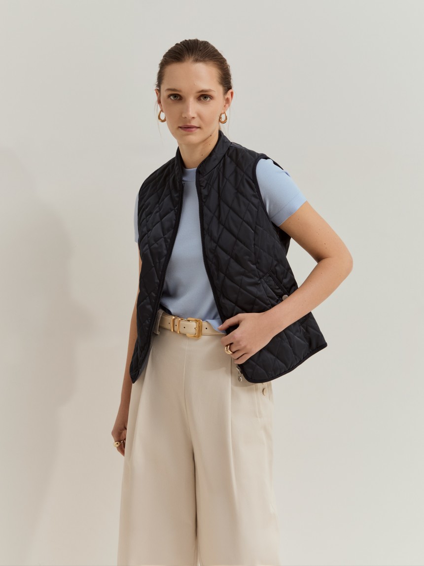 Padded gilet