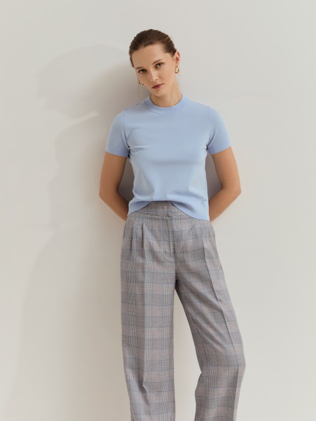 Short-sleeved jumper