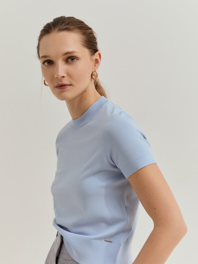 Short-sleeved jumper