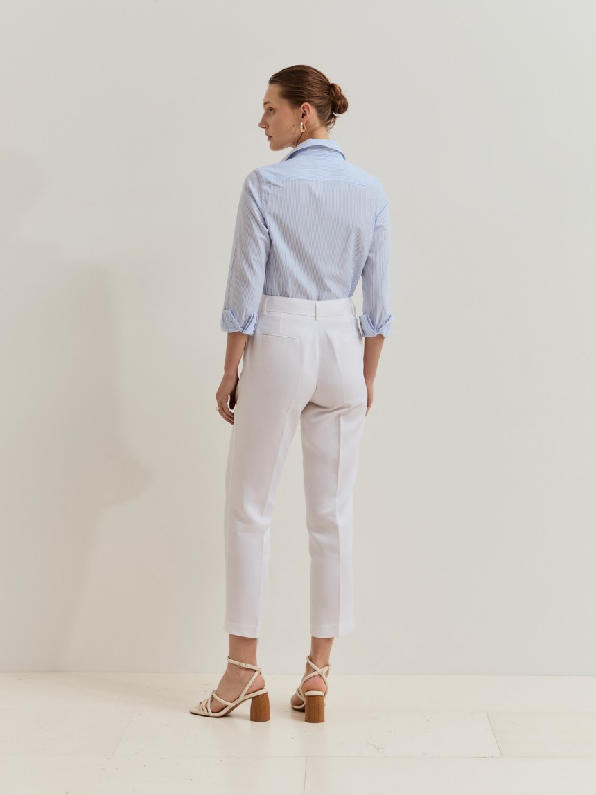 Regular fit chino trousers
