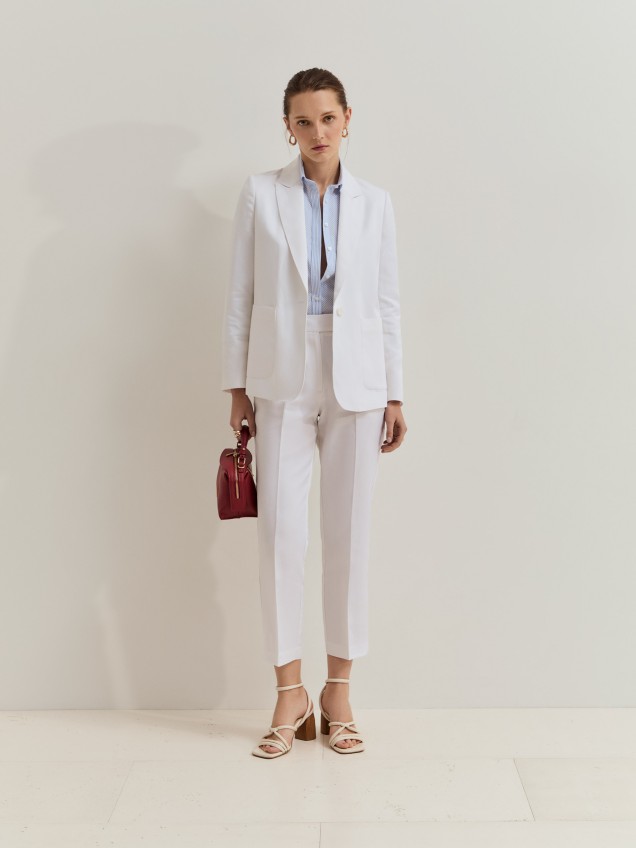 Regular fit chino trousers