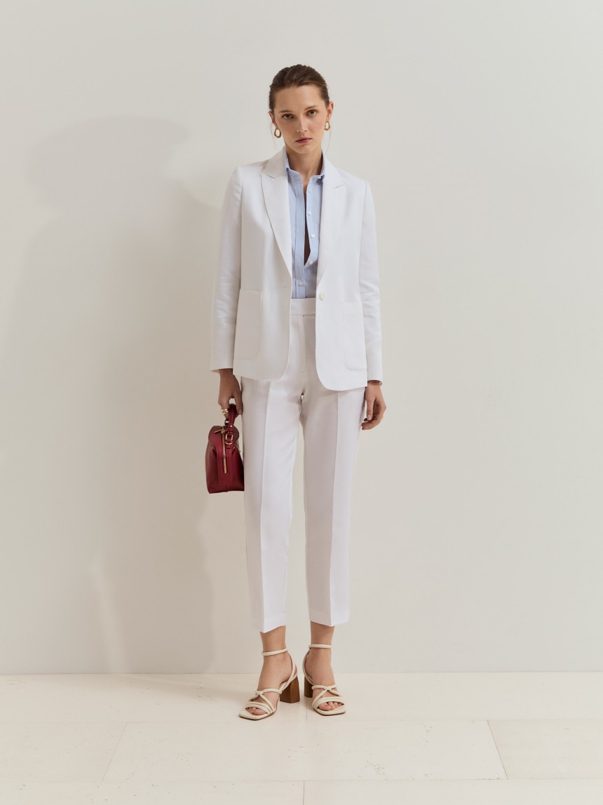 Regular fit chino trousers