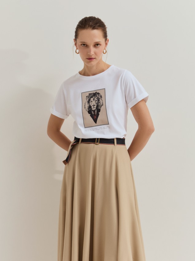T-shirt estampada