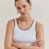 Wide-strapped top