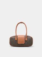 Mala baguette com monograma