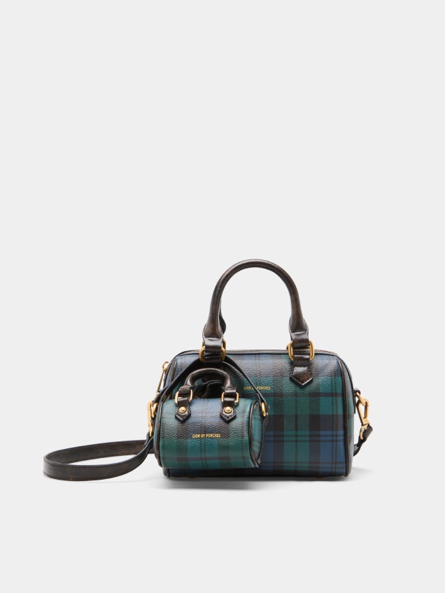 Mini tartan bowling bag - Image product