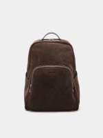 Suede backpack