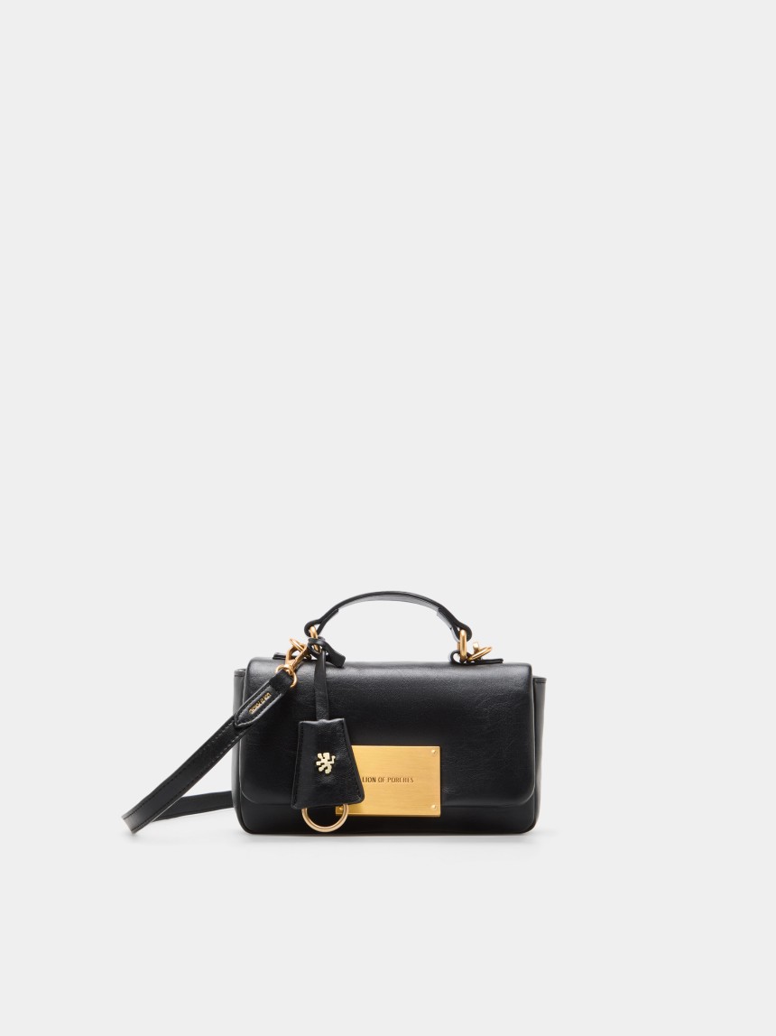 Shoulder bag with a charm