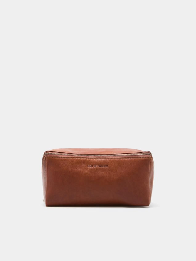 Leather toiletries bag - Image product