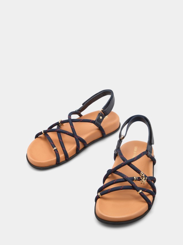 Sandals with straps