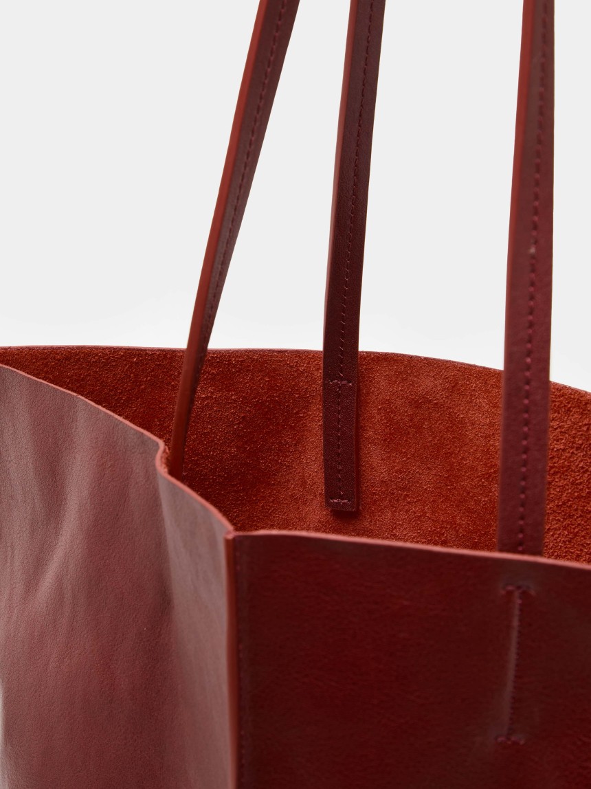 Tote bag em pele