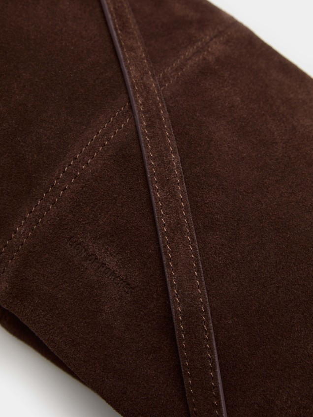 Mala de ombro em camur�a - Image product