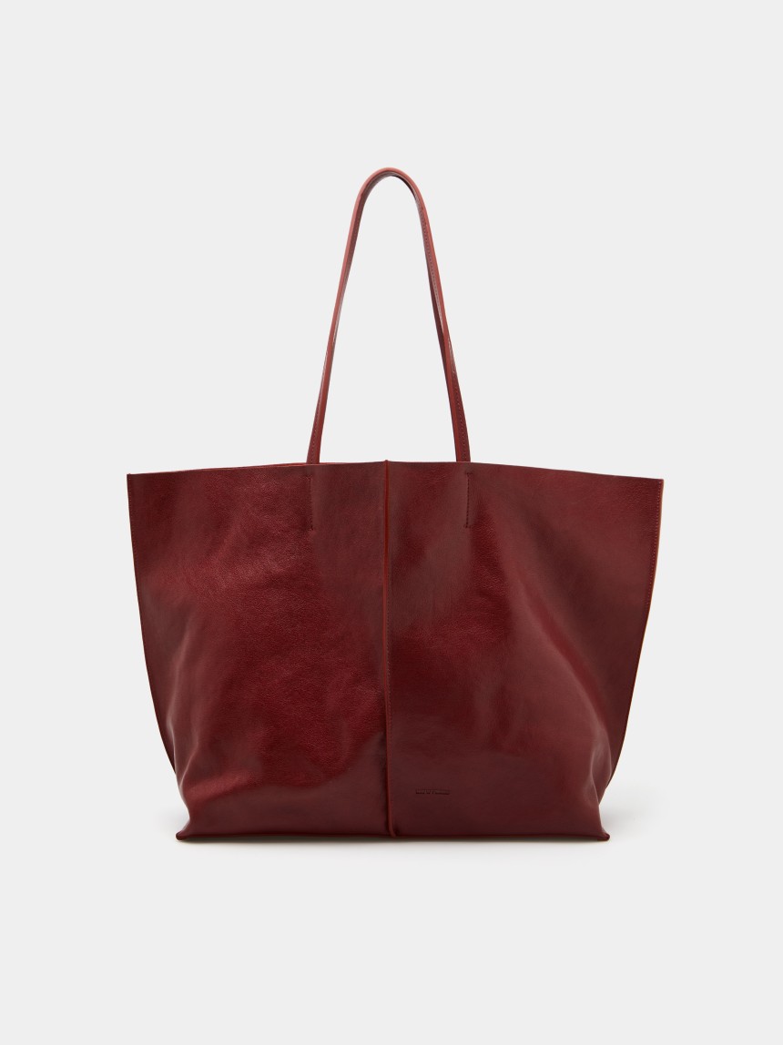 Tote bag em pele