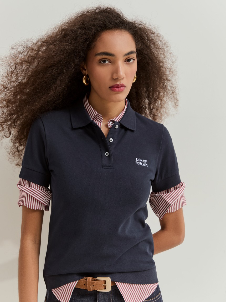 Polo de manga corta