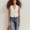 Knitted vest