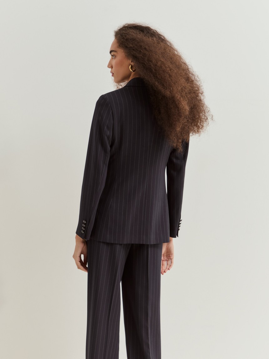Pinstripe blazer