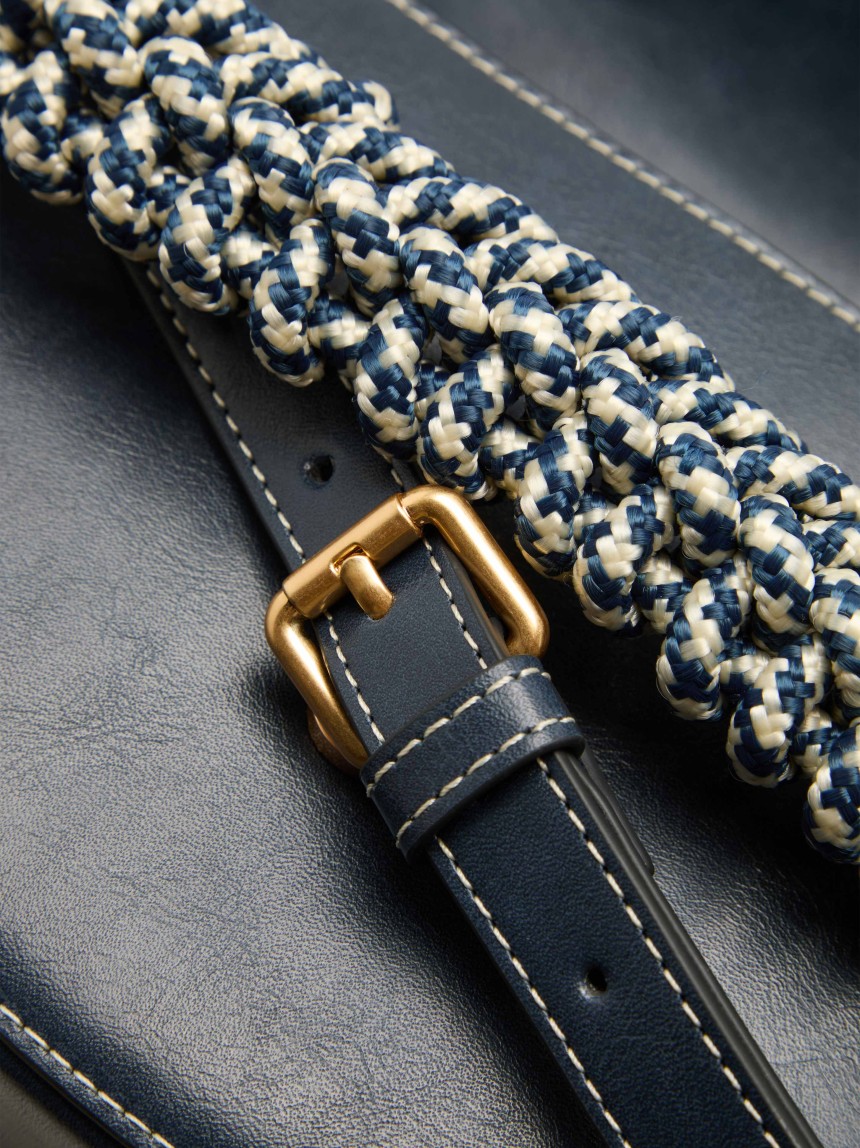 Half-moon shoulder bag